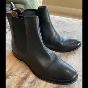 Frye Anna Chelsea Boots black womens size 9